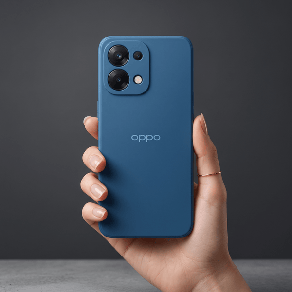 Cosmic Blue Candy Silicone Case for Oppo F31 - The Hatke