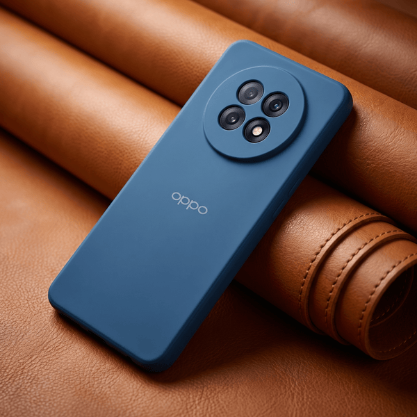 Cosmic Blue Candy Silicone Case for Oppo F31 Pro Plus - The Hatke