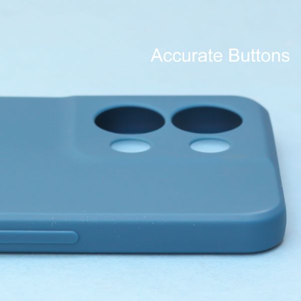 Cosmic Blue Candy Silicone Case for Oppo Reno 8 - The Hatke