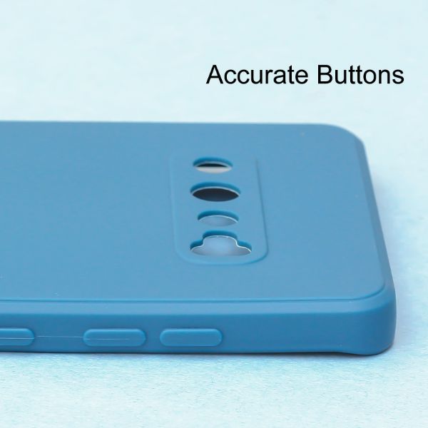 Cosmic Blue Candy Silicone Case for Samsung S10 Plus - The Hatke