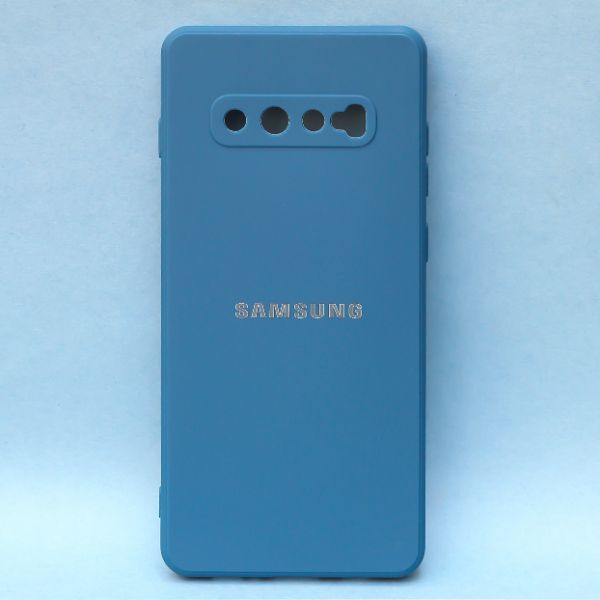 Cosmic Blue Candy Silicone Case for Samsung S10 Plus - The Hatke