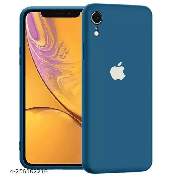 Cosmic Blue Original Camera Silicone case for Apple iphone XR - The Hatke