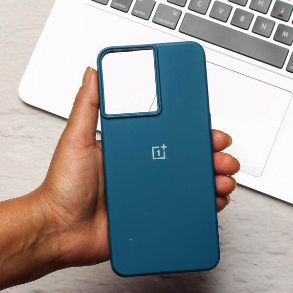 Cosmic Blue Original Silicone case for Oneplus 10R - The Hatke