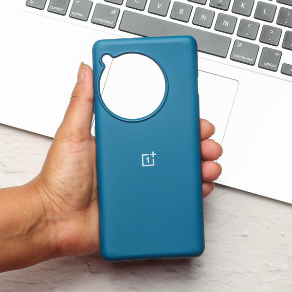 Cosmic Blue Original Silicone case for Oneplus 12R - The Hatke