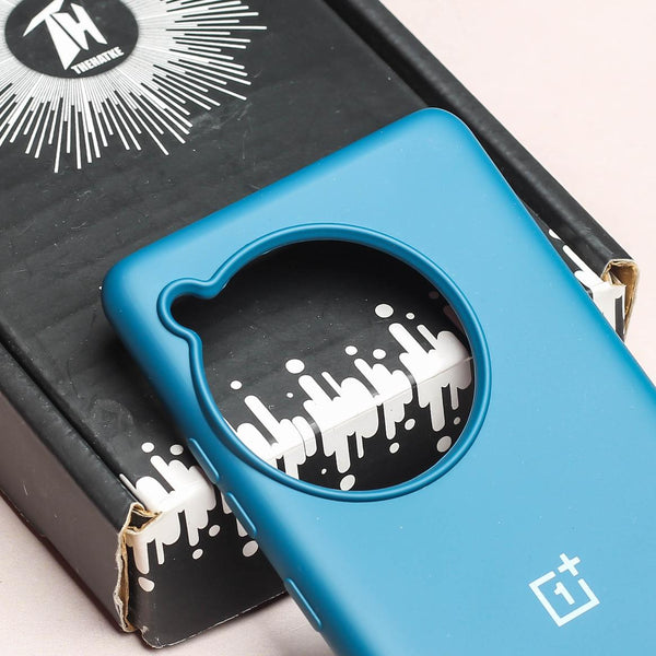 Cosmic Blue Original Silicone case for Oneplus 12R - The Hatke