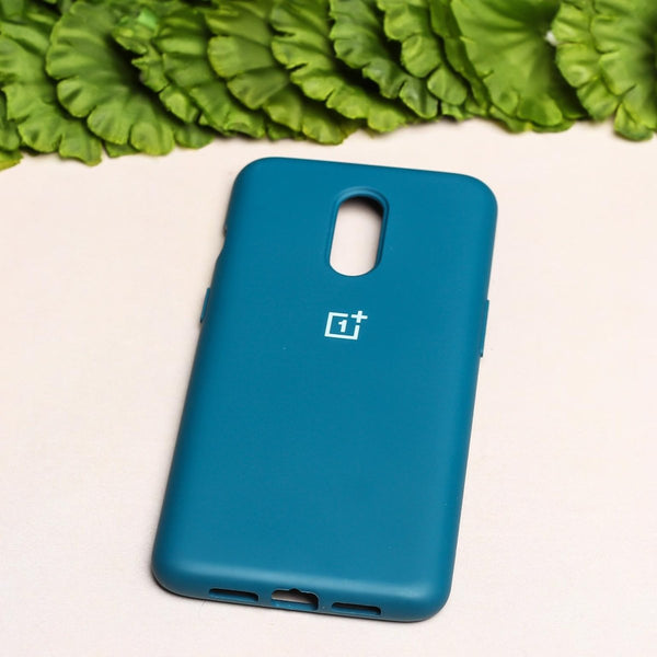 Cosmic Blue Original Silicone case for Oneplus 6T - The Hatke