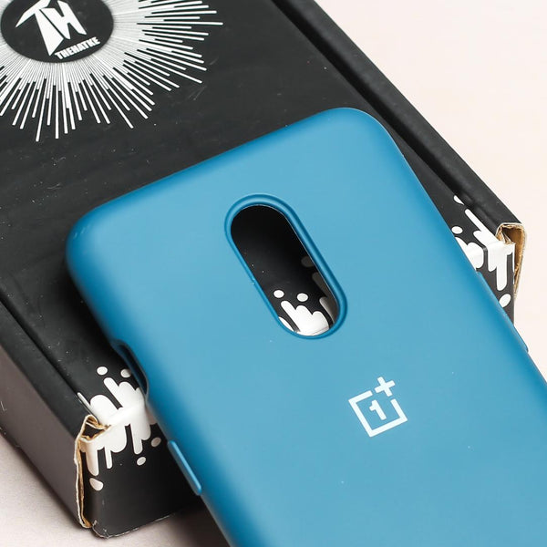 Cosmic Blue Original Silicone case for Oneplus 7 - The Hatke