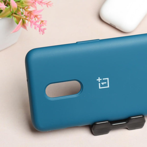 Cosmic Blue Original Silicone case for Oneplus 7 - The Hatke