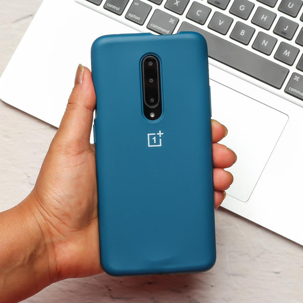 Cosmic Blue Original Silicone case for Oneplus 7 Pro - The Hatke