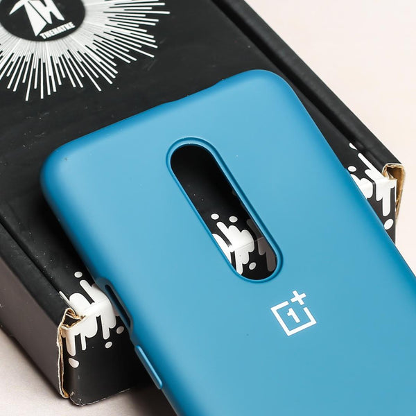 Cosmic Blue Original Silicone case for Oneplus 7 Pro - The Hatke