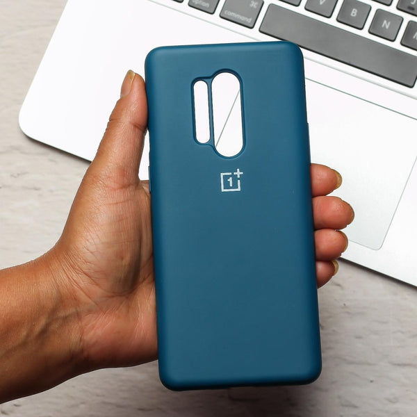 Cosmic Blue Original Silicone case for Oneplus 8 Pro - The Hatke