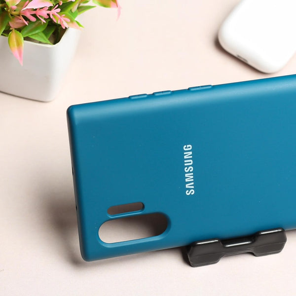 Cosmic Blue Original Silicone case for Samsung Note 10 Plus - The Hatke