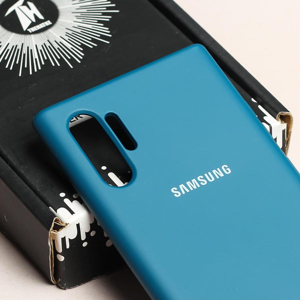 Cosmic Blue Original Silicone case for Samsung Note 10 Plus - The Hatke