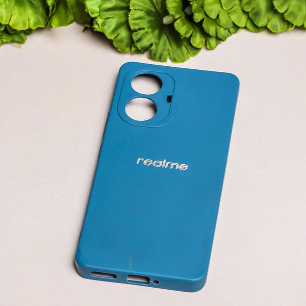 Cosmic Blue Spazy Silicone Case for Realme 10 Pro Plus - The Hatke