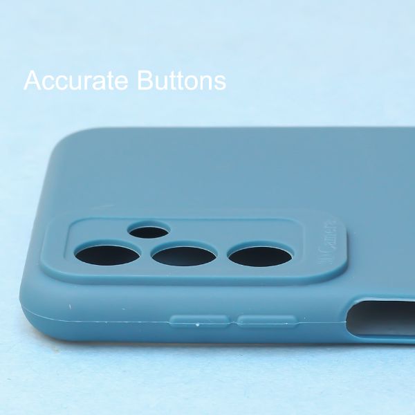 Cosmic Blue Spazy Silicone Case for Samsung F23 - The Hatke