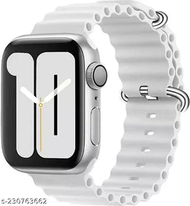 White Ocean Loop Watch Strap For apple For Apple Iwatch (45mm/49mm)