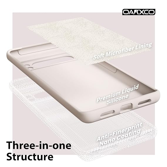 Cream Camera Original Silicone case for Google Pixel 8 Pro - The Hatke