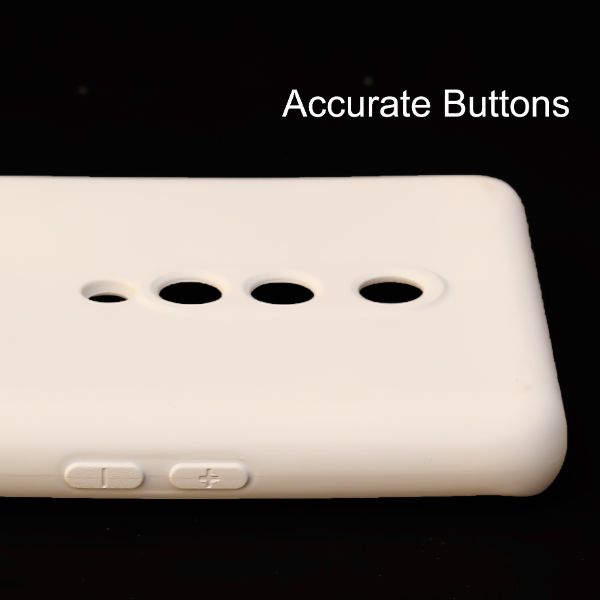 Cream Camera Original Silicone case for Oneplus 8 - The Hatke