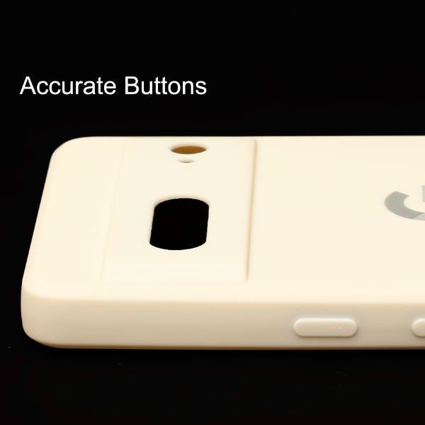 Cream Candy Camera Silicone Case for Google Pixel 7 - The Hatke