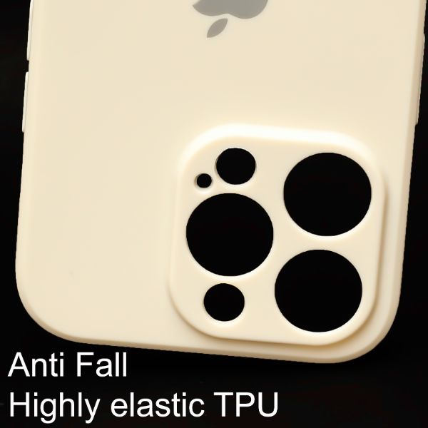 Cream Candy Silicone Case for Apple iphone 15 Pro - The Hatke