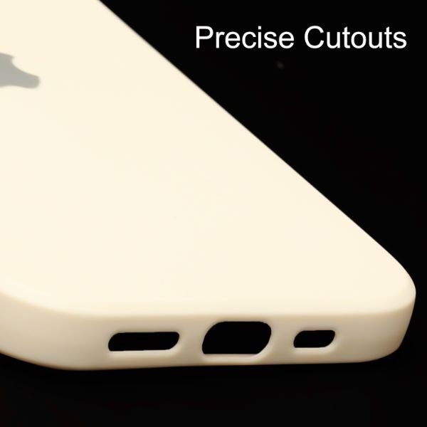 Cream Candy Silicone Case for Apple iphone 15 Pro - The Hatke
