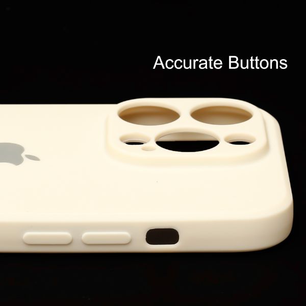 Cream Candy Silicone Case for Apple iphone 15 Pro - The Hatke