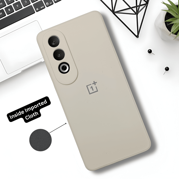 Cream Candy Silicone Case for Oneplus Nord CE 4 - The Hatke