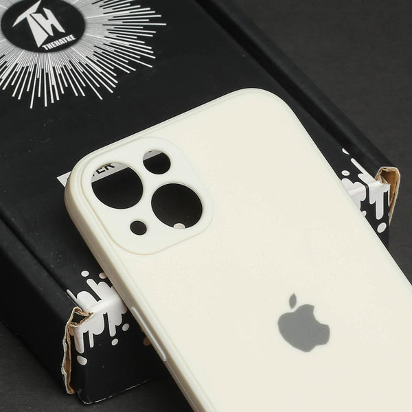Cream Original Camera Silicone case for Apple iphone 15 - The Hatke