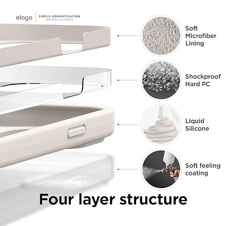 Cream Original Silicone case for Apple iphone 16 Pro Max - The Hatke