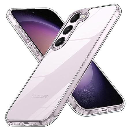 Crystal Clear Transperant case for Samsung S23 - The Hatke