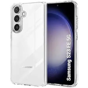 Crystal Clear Transperant case for Samsung S23 Fe - The Hatke