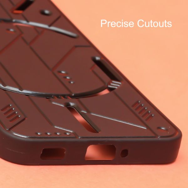 Cyber Engraved silicon Case for Nothing Phone 2 - The Hatke