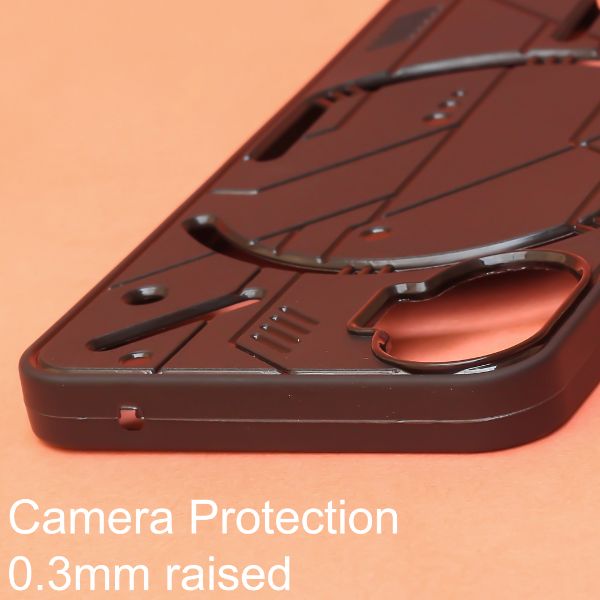 Cyber Engraved silicon Case for Nothing Phone 2 - The Hatke
