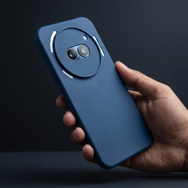 Dark Blue Camera Original Case for Nothing Phone 2A - The Hatke