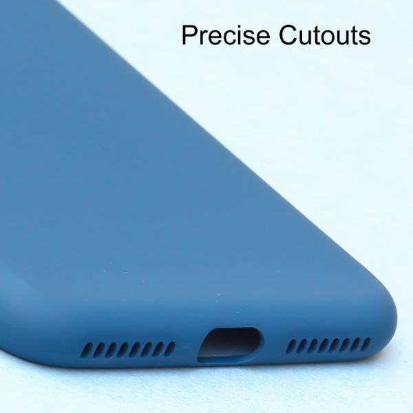 Dark Blue Camera Original Silicone case for Apple iphone 7 Plus - The Hatke