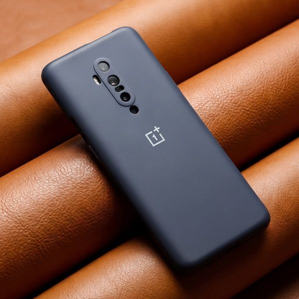 Dark Blue Camera Original Silicone case for Oneplus 7 Pro - The Hatke