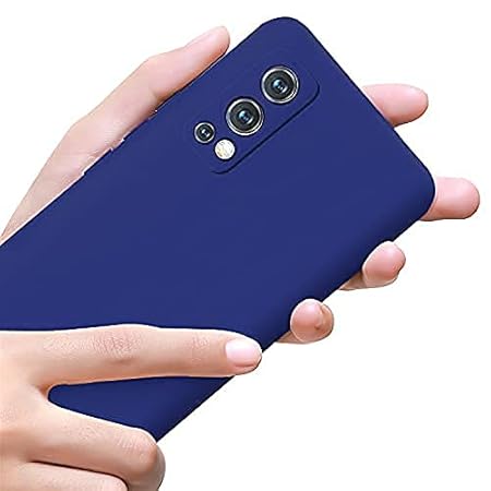 Dark Blue Camera Original Silicone case for Oneplus Nord 2 - The Hatke
