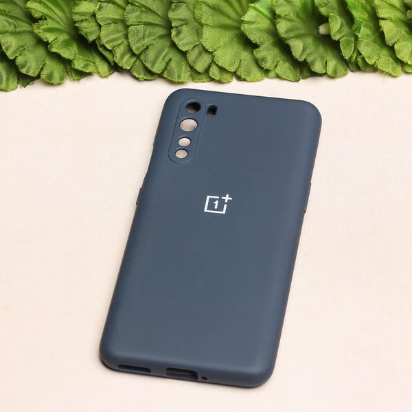 Dark Blue Camera Original Silicone case for Oneplus Nord - The Hatke