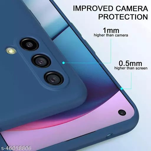 Dark Blue Camera Original Silicone case for Oneplus Nord CE - The Hatke