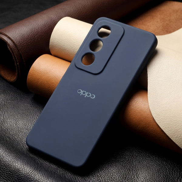 Dark Blue Camera Original Silicone case for Oppo K12X - The Hatke