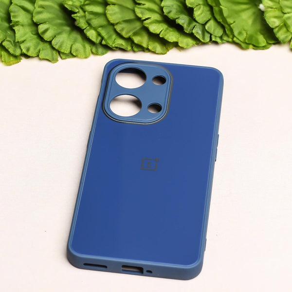 Dark Blue camera Safe mirror case for Oneplus Nord 3 - The Hatke