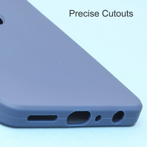Dark Blue Candy Logo cut Silicone Case for Oneplus Nord CE 3 Lite - The Hatke