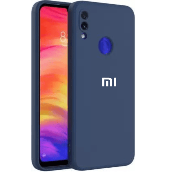Dark Blue Candy Original Silicone Case for Redmi Note 7 Pro - The Hatke