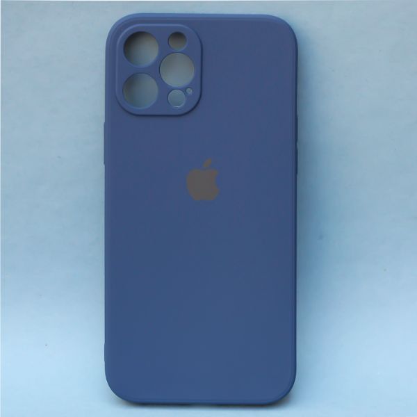 Dark Blue Candy Silicone Case for Apple Iphone 14 Pro - The Hatke