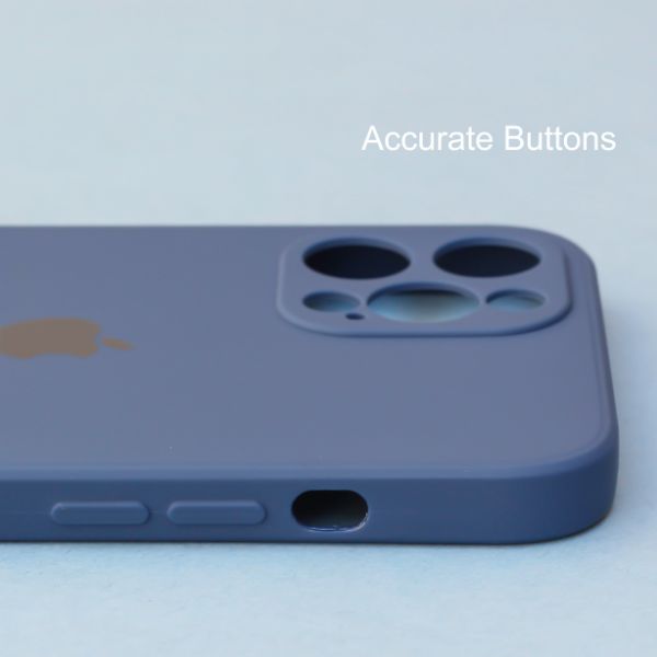 Dark Blue Candy Silicone Case for Apple Iphone 14 Pro - The Hatke
