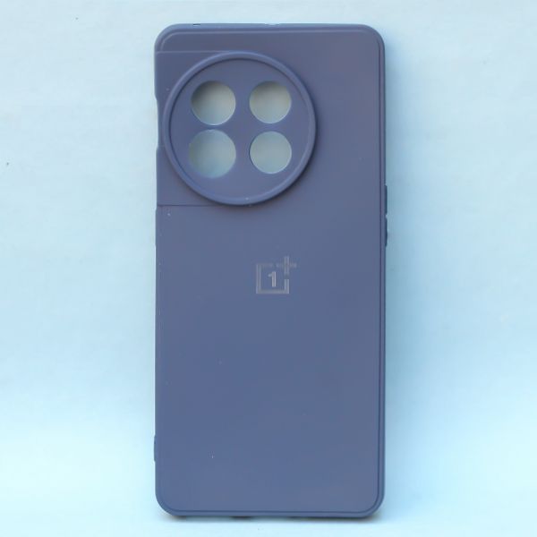 Dark Blue Candy Silicone Case for Oneplus 11R - The Hatke
