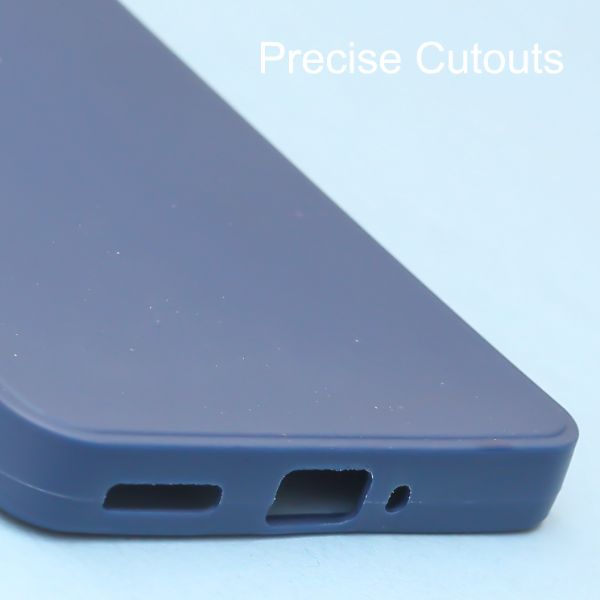 Dark Blue Candy Silicone Case for Oneplus 11R - The Hatke