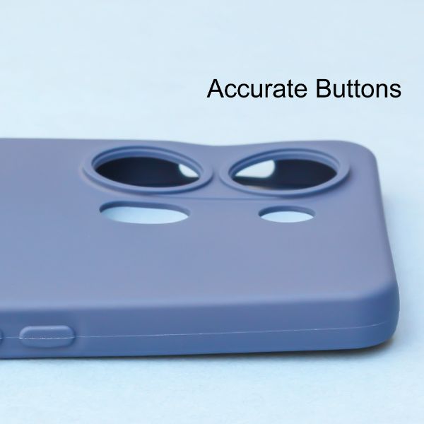Dark Blue Candy Silicone Case for Oneplus Nord 3 - The Hatke