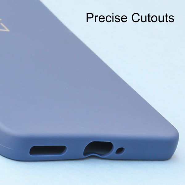 Dark Blue Candy Silicone Case for Oneplus Nord 3 - The Hatke