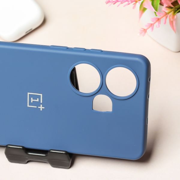 Dark Blue Candy Silicone Case for Oneplus Nord CE 3 5G - The Hatke
